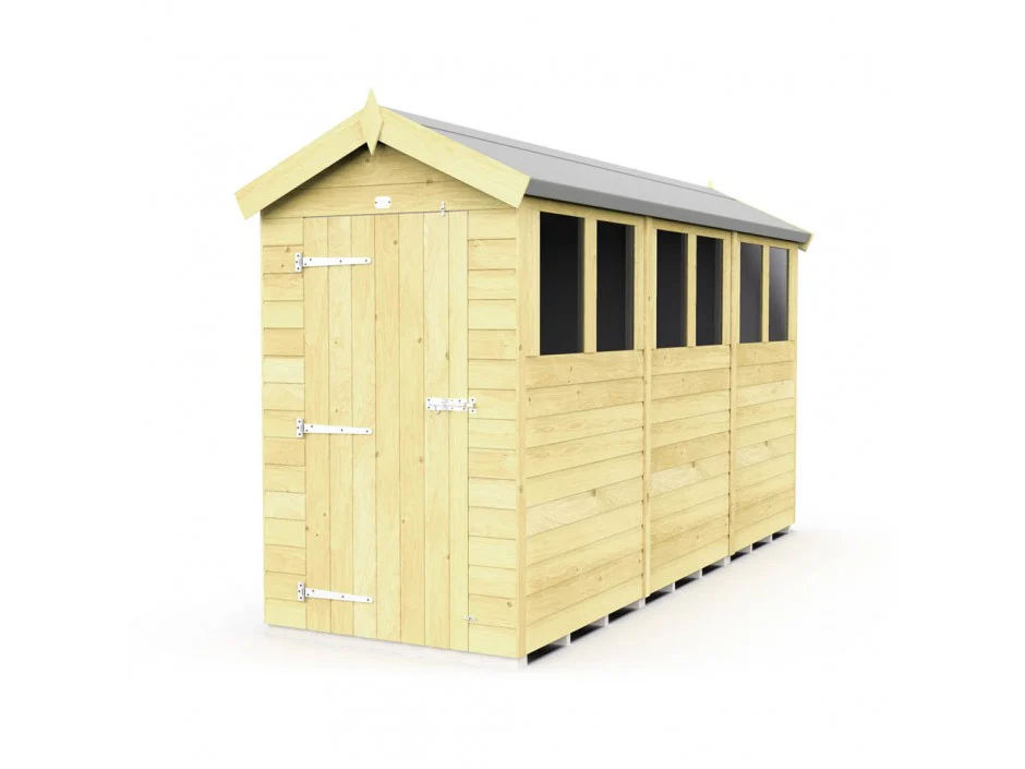 Apex Shed 4ft Wide - Image 9