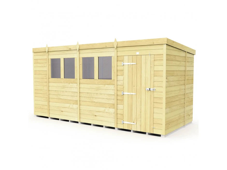 Pent Shed 6ft Wide - Image 38