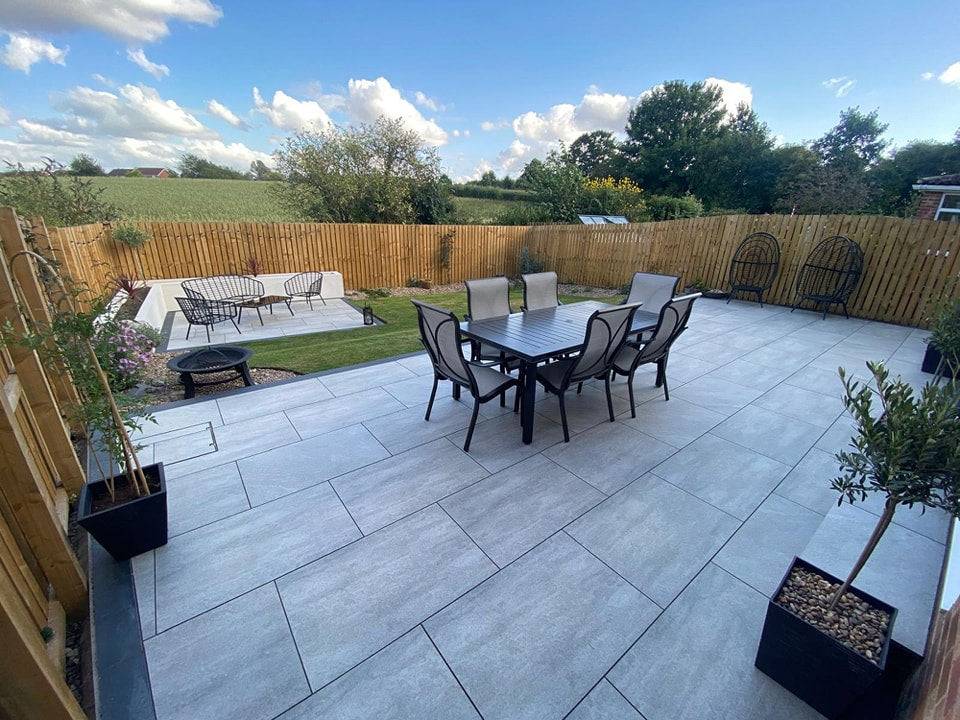 Grey Porcelain Paving 20mm (Rasa Grigio) - Image 3